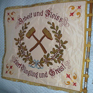 MGV-Fahne, Arbeiterverein Loedingsen 1892 - 1901